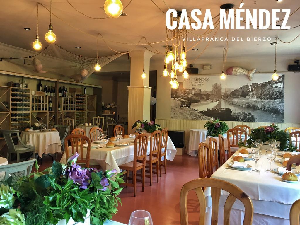 Hostal Restaurante Mendez Villafranca Del Bierzo Exterior photo
